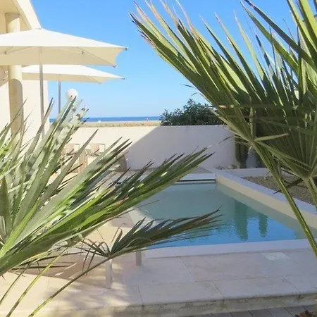 别墅 De Luxe Avec Piscine Chauffee Privee, Face Mer, Pour 8 Pers. A - Fr-1-529-45